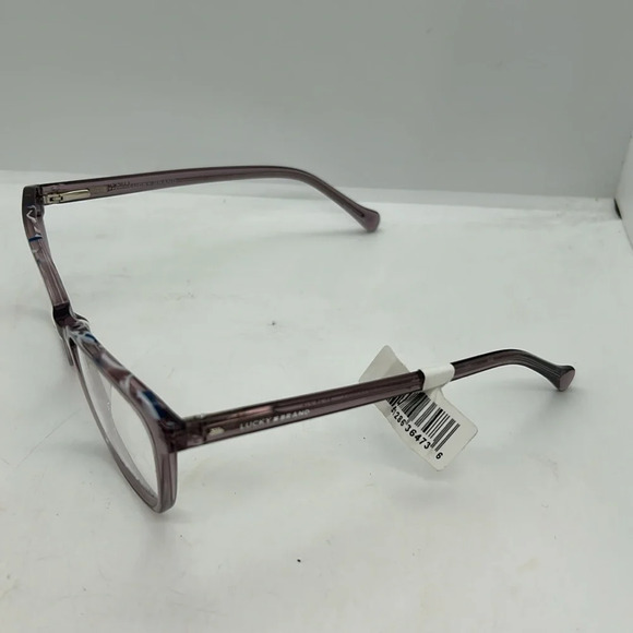 Lucky Brand VLBD238 Eyeglasses Frames Crystal Purple RXable NWT